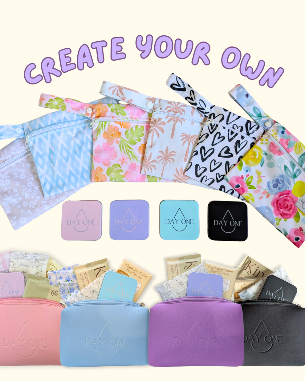 Create Your Own - The Original Period Kit – The Day One Kit